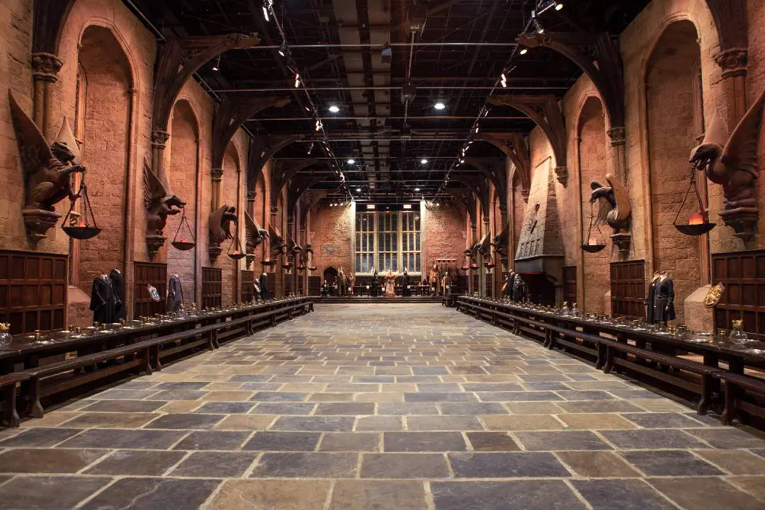 A photo of the Great Hall at Warner Bros.